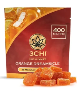 3Chi HHC Gummies – Orange Dreamsicle (400 mg Total HHC)
