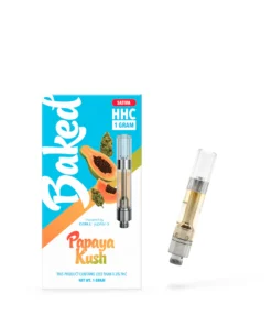 1 Gram HHC Vape Cartridge - Papaya Kush | Sativa