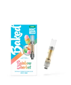 1 Gram HHC Vape Cartridge - Rainbow Sherbet | Hybrid