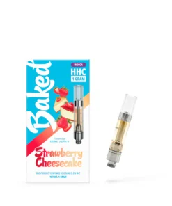 1 Gram HHC Vape Cartridge - Strawberry Cheesecake | Indica