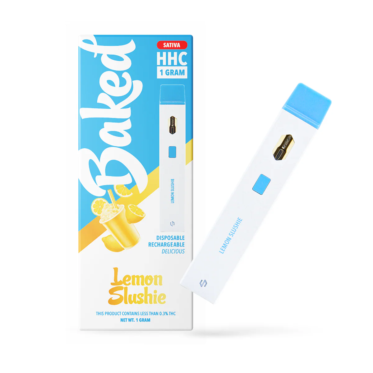 1 Gram HHC Vape Pen - Lemon Slushie | Sativa