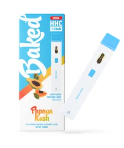 1 Gram HHC Vape Pen - Papaya Kush | Sativa