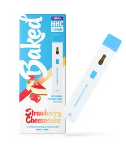 1 Gram HHC Vape Pen - Strawberry Cheesecake | Indica
