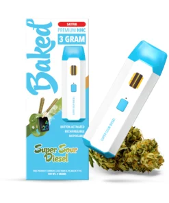 3 Gram HHC Vape Pen - Super Sour Diesel | Sativa