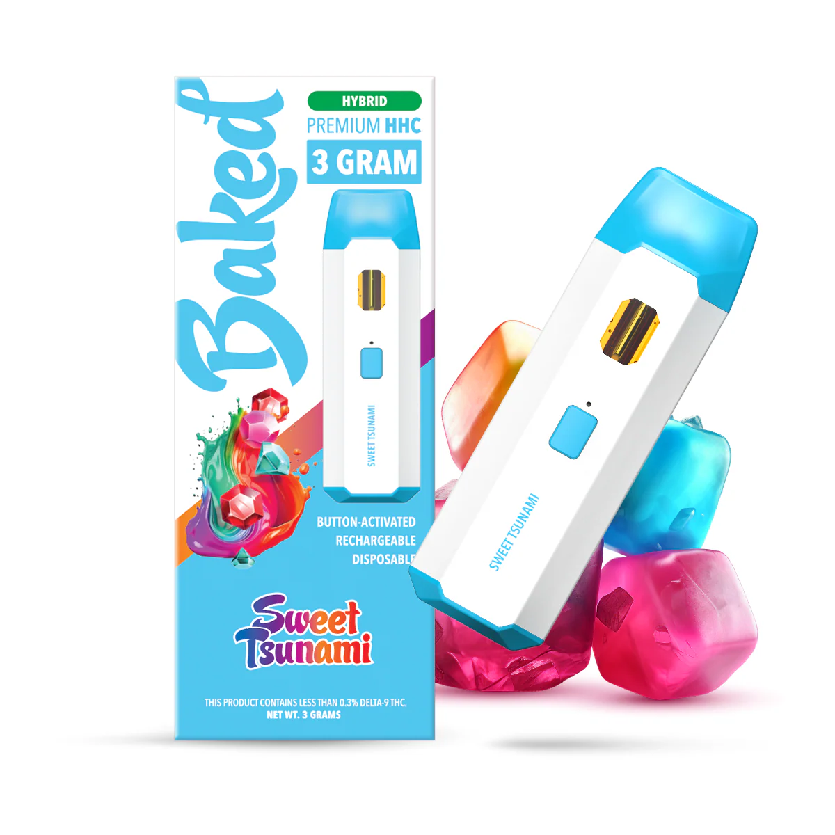 3 Gram HHC Vape Pen - Sweet Tsunami | Hybrid