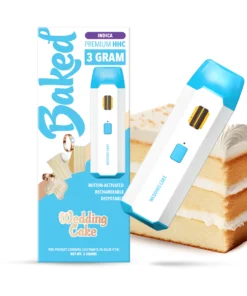 3 Gram HHC Vape Pen - Wedding Cake | Indica